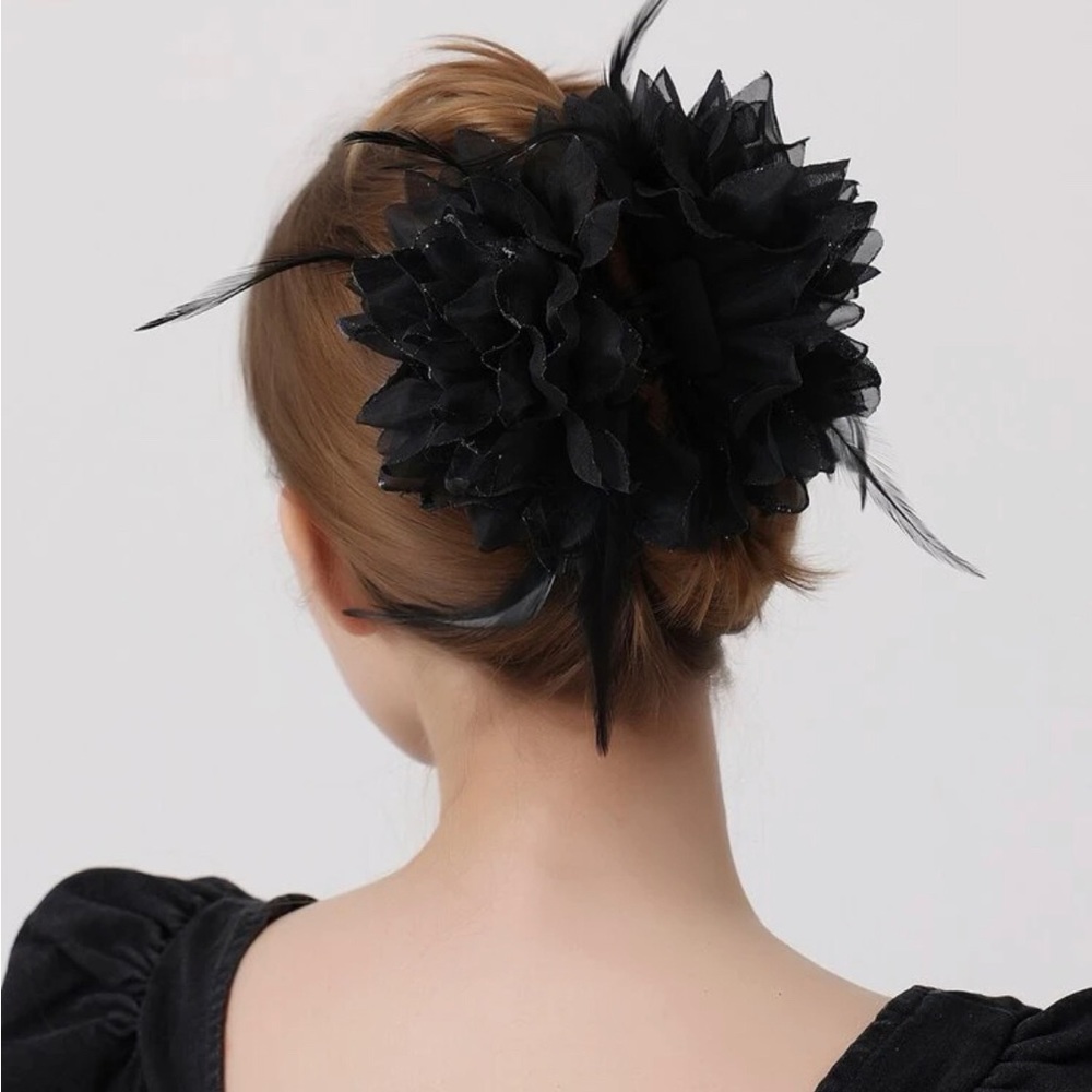 Cute black Hair clip